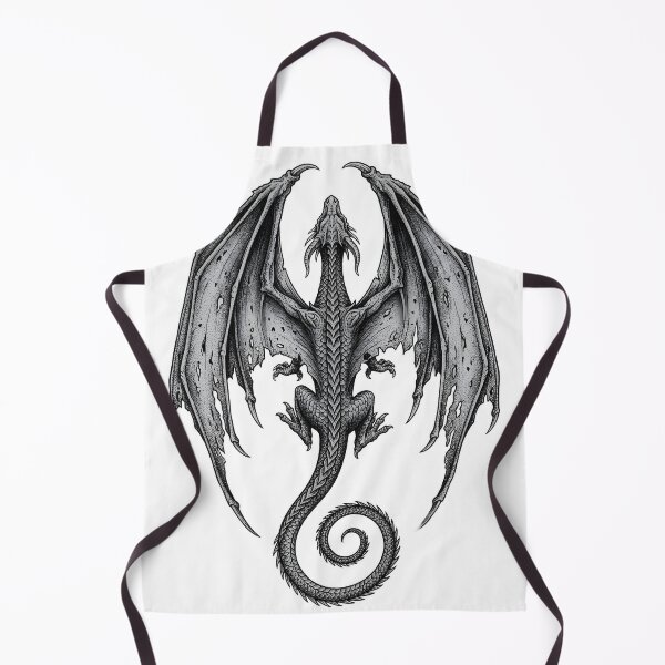 Item preview, Shadow Dragon Back View Illustration designed and sold by DragonSerpent Ink.