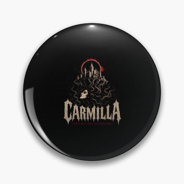 Item preview, Carmilla Floating Gothic Castle Love Will Have Its Sacrifices Art designed and sold by Fenay Designs.
