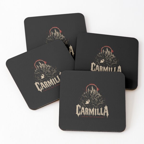 Item preview, Carmilla Floating Gothic Castle Love Will Have Its Sacrifices Art designed and sold by Fenay Designs.