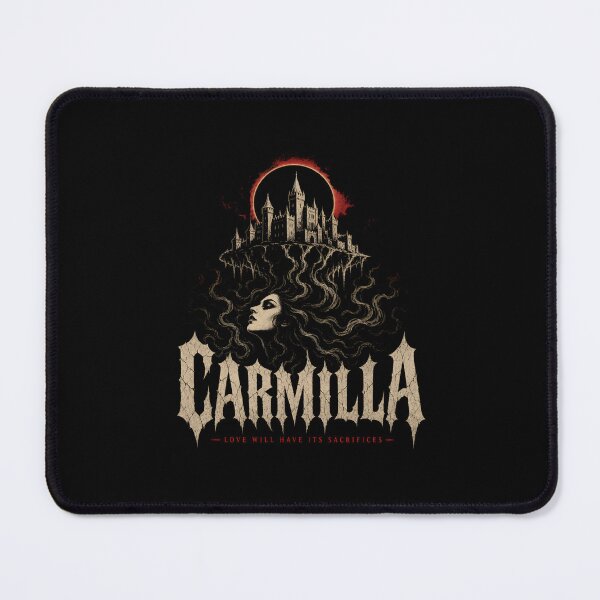 Item preview, Carmilla Floating Gothic Castle Love Will Have Its Sacrifices Art designed and sold by Fenay Designs.