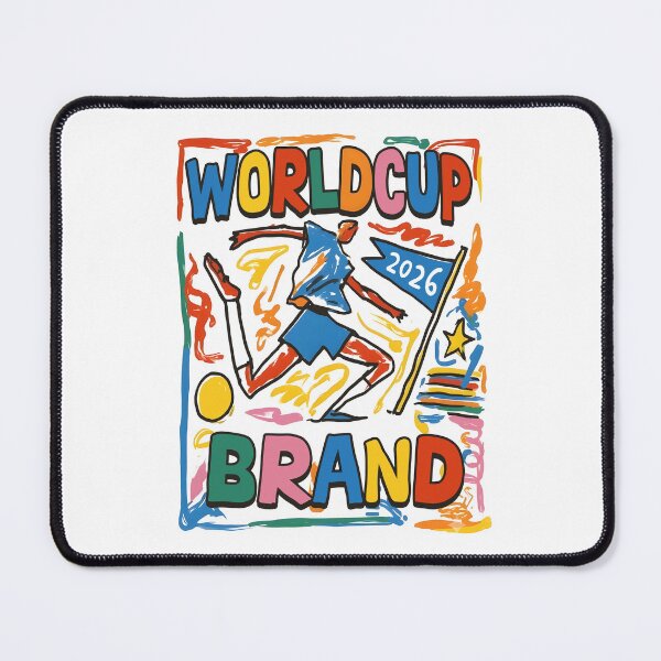Item preview, World Cup Brand 2026 Soccer Tournament Colorful Print designed and sold by KAWKAW-DRHM.
