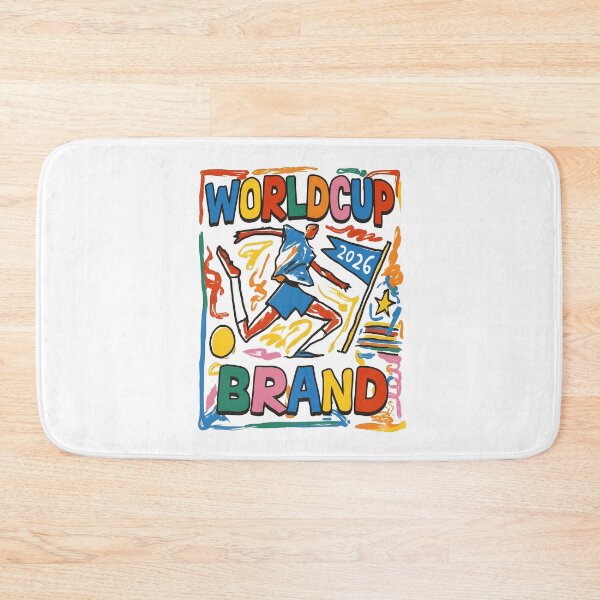 Item preview, World Cup Brand 2026 Soccer Tournament Colorful Print designed and sold by KAWKAW-DRHM.