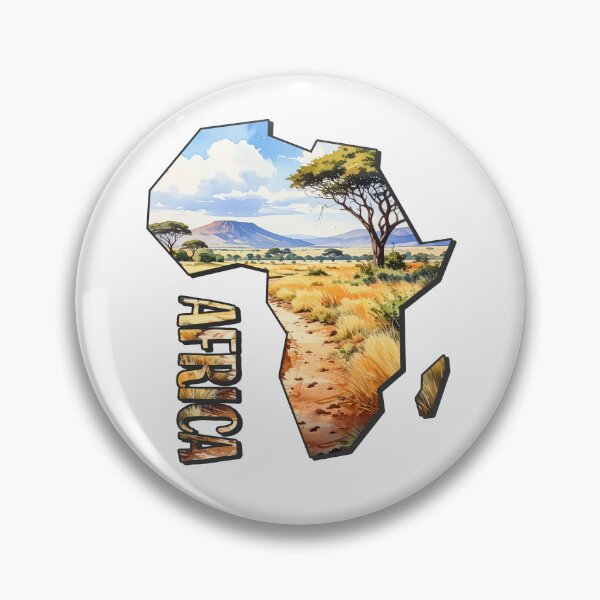 Item preview, Africa Watercolor Map designed and sold by Motivburg.