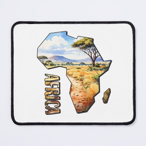 Item preview, Africa Watercolor Map designed and sold by Motivburg.