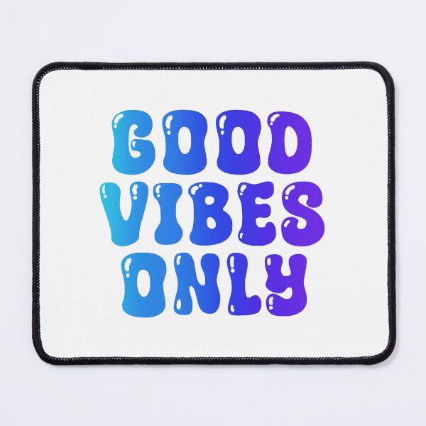Item preview, Good vibes only blue designed and sold by Sticker32123.