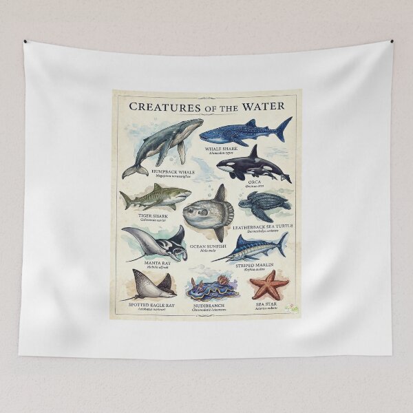 Item preview, Creatures of the Water Marine Life designed and sold by AzalaiBubbles.