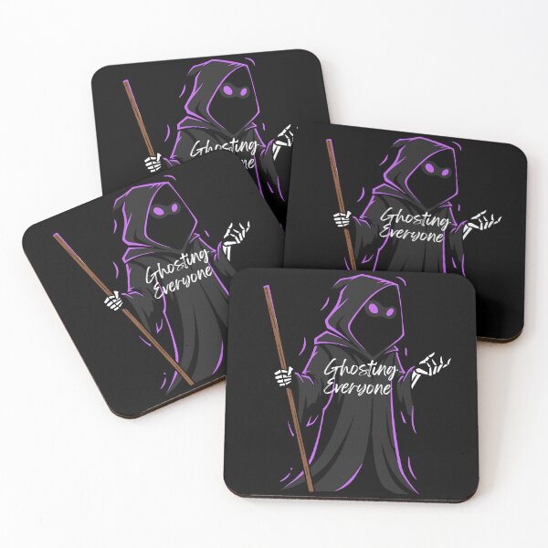 Item preview, Ghosting Everyone Funny Grim Reaper Halloween Design designed and sold by Karim-Karem.