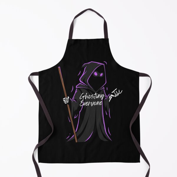 Item preview, Ghosting Everyone Funny Grim Reaper Halloween Design designed and sold by Karim-Karem.