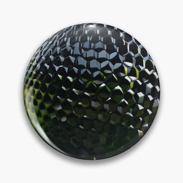 Artikelvorschau, Sport - Black Golf Ball, Graphic Detail on Green Grass entworfen und verkauft von Reverso-Design.