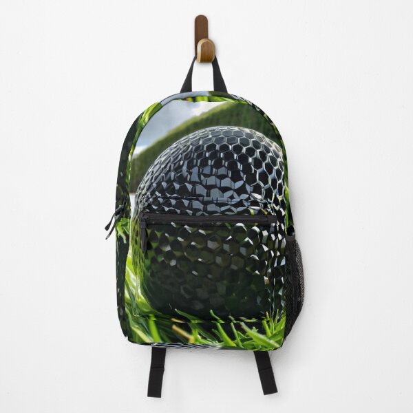 Item preview, Sport - Black Golf Ball, Graphic Detail on Green Grass designed and sold by Reverso-Design.