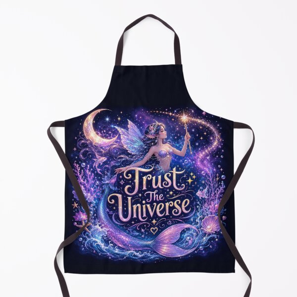Item preview, Trust The Universe Mermaid Fantasy Art designed and sold by hutofdesigns.