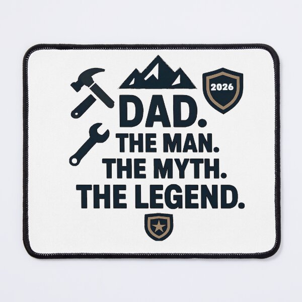 Item preview, Dad The Man The Myth The Legend 2026 designed and sold by Nuvoro Gifts.