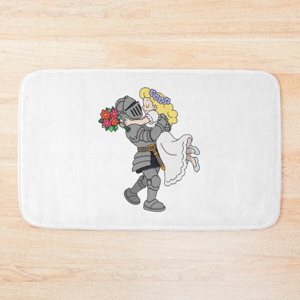 Item preview, Golden Brown Inspired Vintage Knight & Maiden | Retro 1930 RubberHose Romance designed and sold by myTRASHure-com.