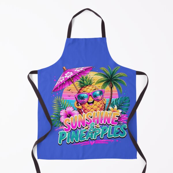 Item preview, Sunshine & Pineapples – Tropical Summer Vacation Aesthetic T-Shirt designed and sold by Aimetoi.