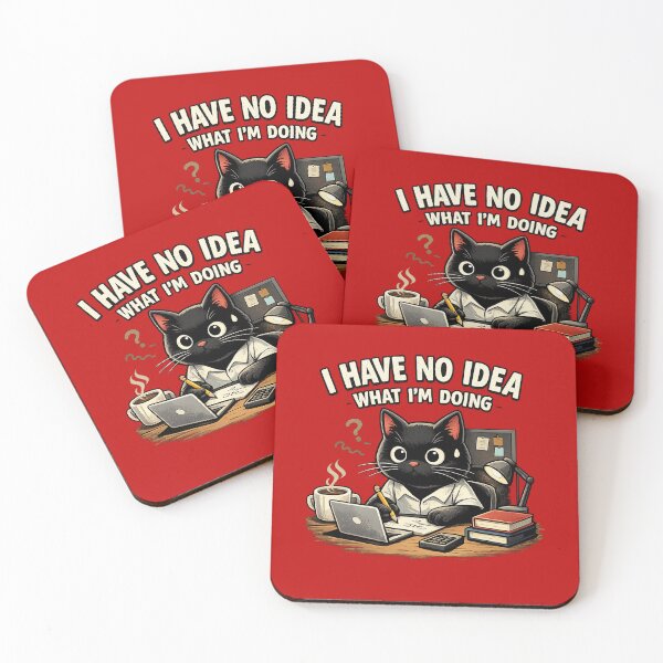 Item preview, Confused Cat “I Have No Idea” Meme designed and sold by Cosmic Meme Factory.