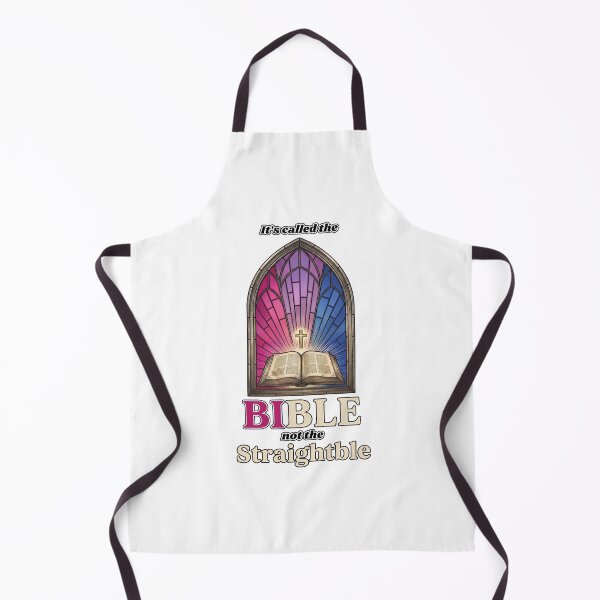 Item preview, It's Called The Bible Not The Straightble LGBTQ Christian Pride designed and sold by PixlCrypt.