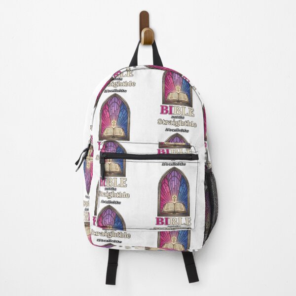 Item preview, It's Called The Bible Not The Straightble LGBTQ Christian Pride designed and sold by PixlCrypt.