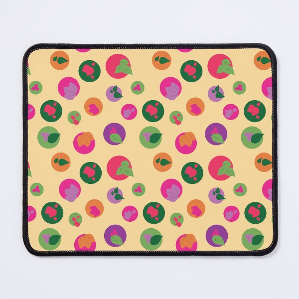 Item preview, Summery Bougainvillea Dots on Butter Yellow designed and sold by Qousqoza7.
