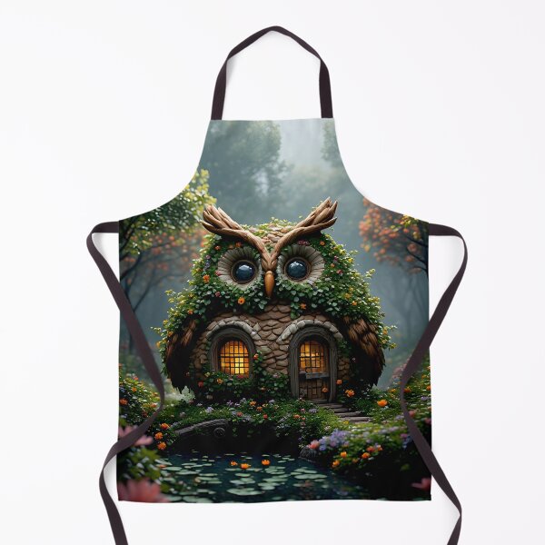 Item preview, Fairytale Owl Forest House designed and sold by Vhelir-Art.