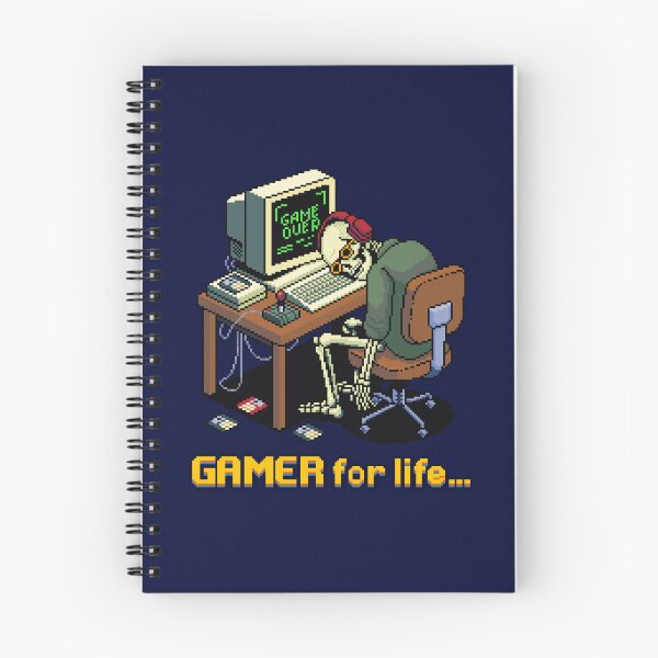 Item preview, Pixel Till the End: The Eternal Gamer designed and sold by Coin Inserted.
