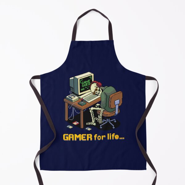 Item preview, Pixel Till the End: The Eternal Gamer designed and sold by Coin Inserted.