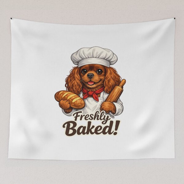 Item preview, Baking Fun Ruby Cavalier designed and sold by SpottyRainbow.