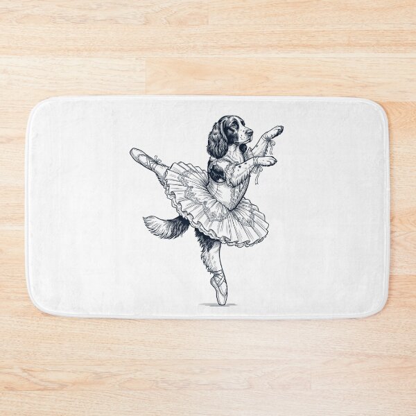 Item preview, Vintage English Springer Spaniel Ballet Dancer Ballerina Dog Lover designed and sold by dian-rody-crest.