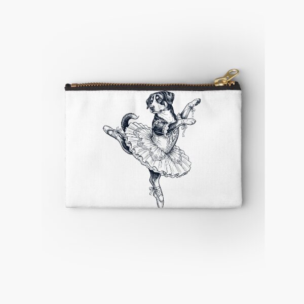 Item preview, Vintage Entlebucher Mountain Dog Ballet Dancer Ballerina Dog Lover designed and sold by dian-rody-crest.