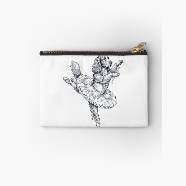 Item preview, Vintage Field Spaniel Ballet Dancer Ballerina Dog Lover designed and sold by dian-rody-crest.