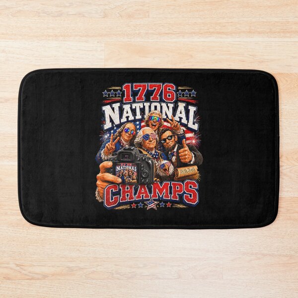 Item preview, 1776 National Champs Patriotic Wrestling Fouding Fathers USA Independence Day designed and sold by PixlCrypt.