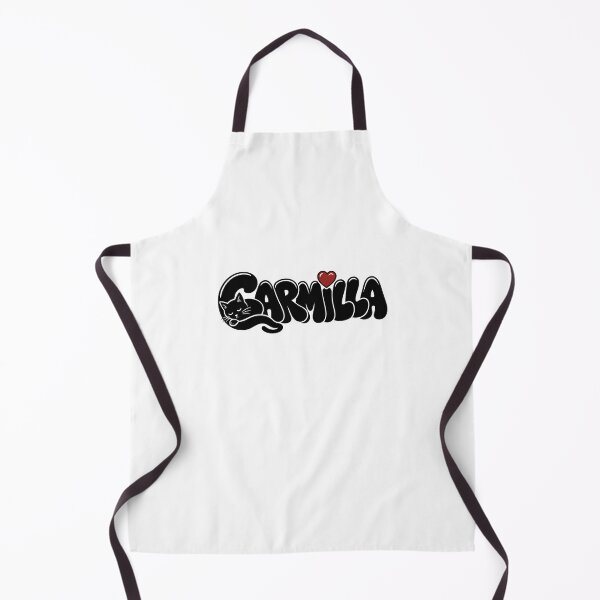 Item preview, Carmilla Cute Black Cat Heart Typography Vampire Art designed and sold by Fenay Designs.