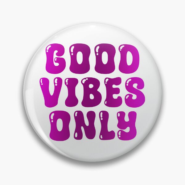 Item preview, Good vibes only purple designed and sold by Sticker32123.