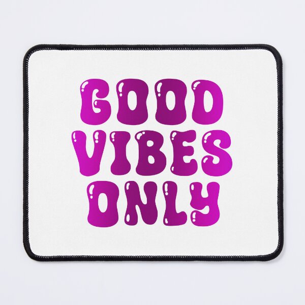 Item preview, Good vibes only purple designed and sold by Sticker32123.