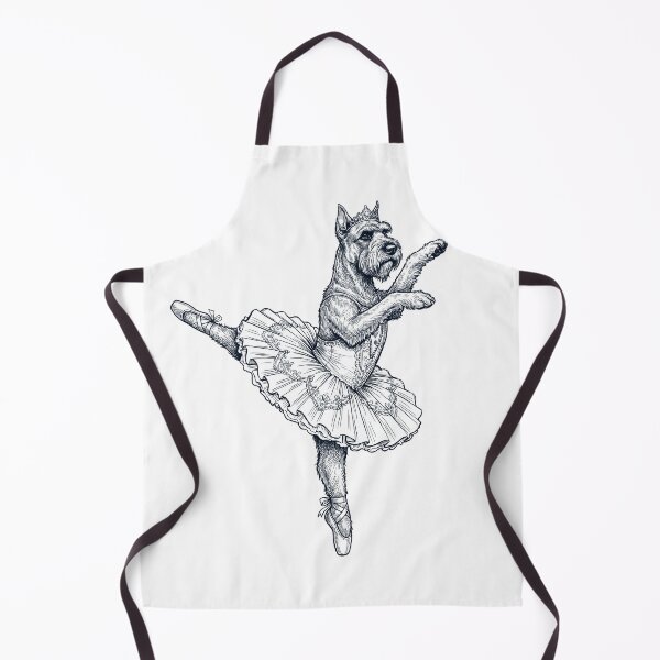 Item preview, Vintage Giant Schnauzer Ballet Dancer Ballerina Dog Lover designed and sold by dian-rody-crest.