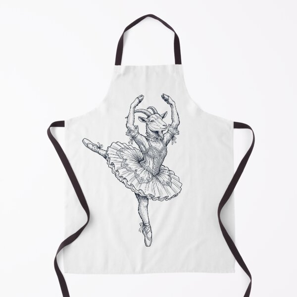 Item preview, Vintage Goat Ballet Dancer Ballerina Animal Lover designed and sold by dian-rody-crest.