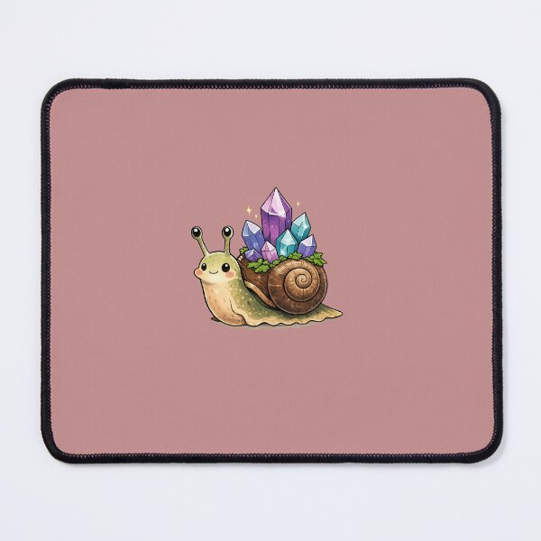 Item preview, Crystal Snail – Magical Nature Design designed and sold by Gagilix.