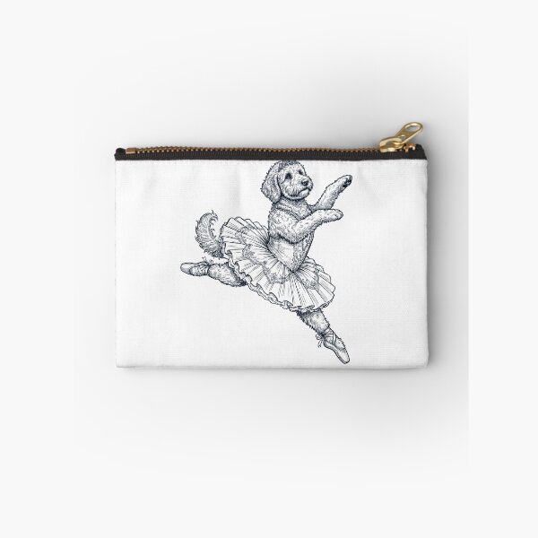 Item preview, Vintage Goldendoodle Ballet Dancer Ballerina Dog Lover designed and sold by dian-rody-crest.