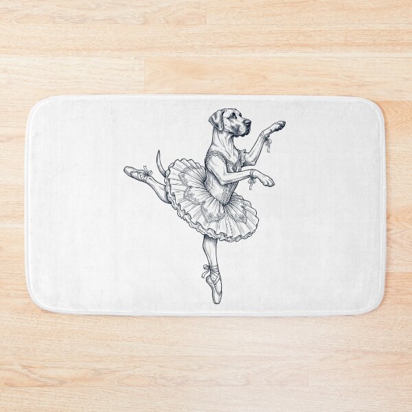 Item preview, Vintage Great Dane Ballet Dancer Ballerina Dog Lover designed and sold by dian-rody-crest.