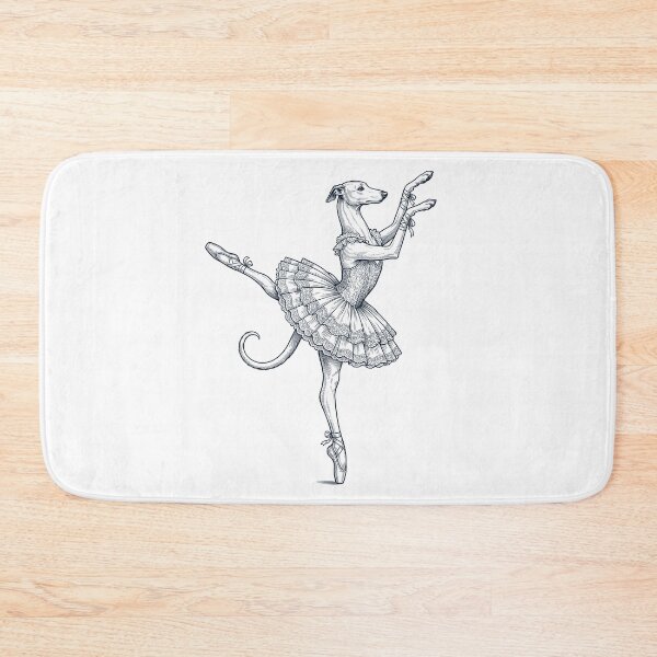 Item preview, Vintage Greyhound Ballet Dancer Ballerina Dog Lover designed and sold by dian-rody-crest.