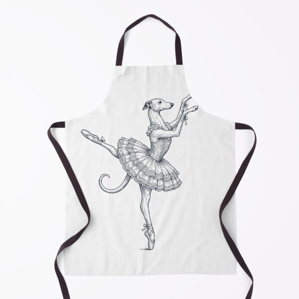 Item preview, Vintage Greyhound Ballet Dancer Ballerina Dog Lover designed and sold by dian-rody-crest.