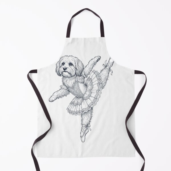 Item preview, Vintage Havanese Ballet Dancer Ballerina Dog Lover designed and sold by dian-rody-crest.