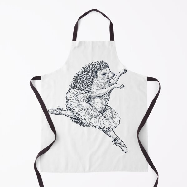 Item preview, Vintage Hedgehog Ballet Dancer Ballerina Animal Lover designed and sold by dian-rody-crest.