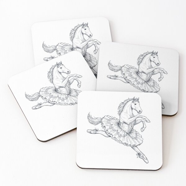 Item preview, Vintage Horse Ballet Dancer Ballerina Animal Lover designed and sold by dian-rody-crest.