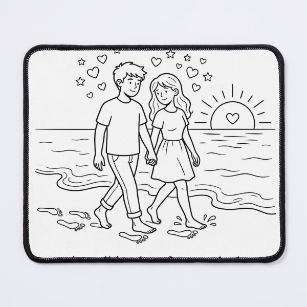 Item preview, Love Is Walking Barefoot On The Beach designed and sold by mtltpz.