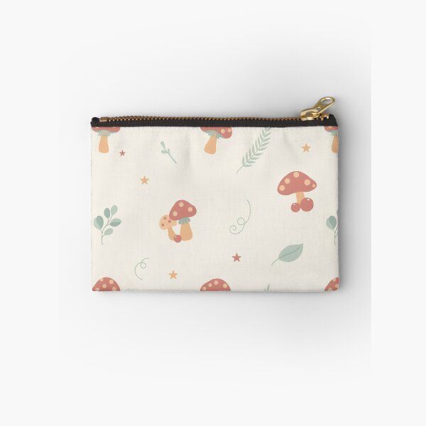 Item preview, Cottagecore Mushroom Pattern — Botanical Forestcore  Boho Dorm Decor Sage Green Terracotta designed and sold by gowalker.