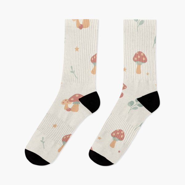 Item preview, Cottagecore Mushroom Pattern — Botanical Forestcore  Boho Dorm Decor Sage Green Terracotta designed and sold by gowalker.