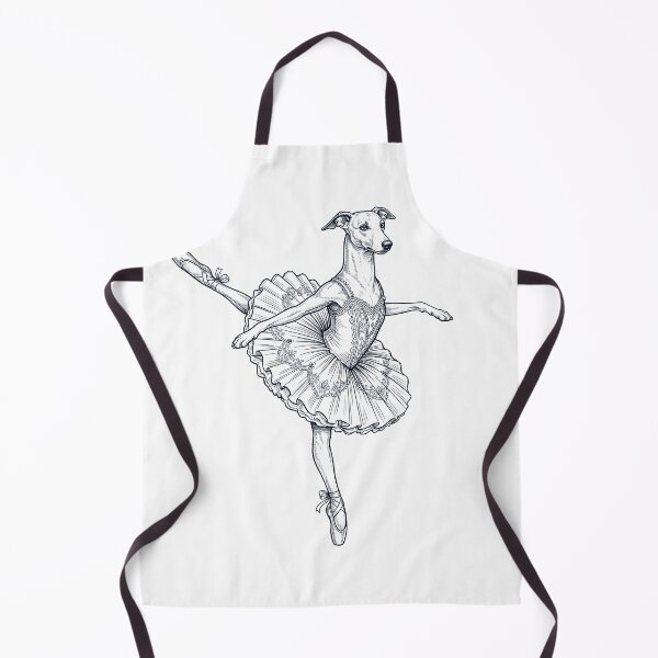 Item preview, Vintage Italian Greyhound Ballet Dancer Ballerina Dog Lover designed and sold by dian-rody-crest.