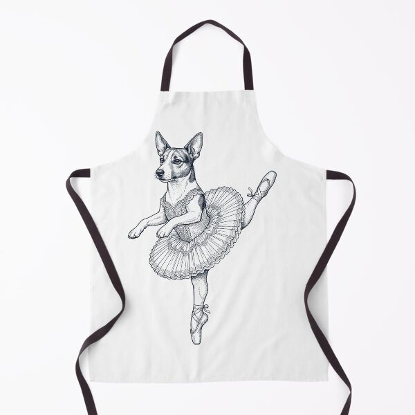 Item preview, Vintage Jack Russell Terrier Ballet Dancer Ballerina Dog Lover designed and sold by dian-rody-crest.