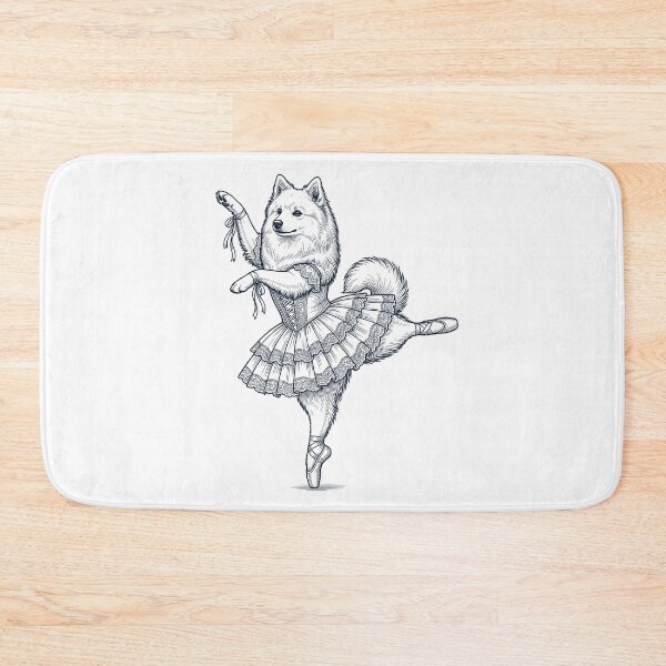Item preview, Vintage Japanese Spitz Ballet Dancer Ballerina Dog Lover designed and sold by dian-rody-crest.