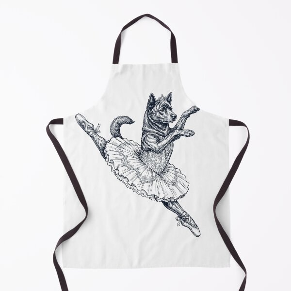 Item preview, Vintage Kai Ken Ballet Dancer Ballerina Dog Lover designed and sold by dian-rody-crest.